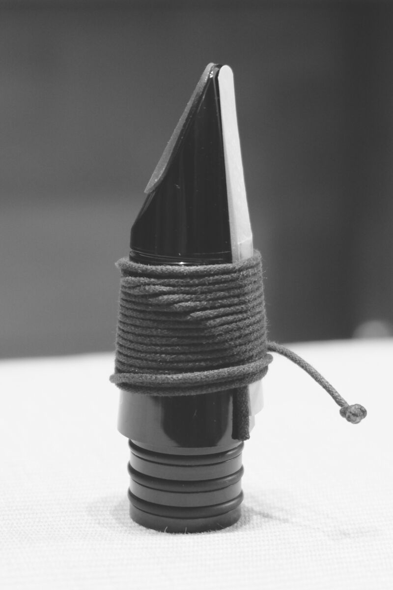 Mundstück mit Blattschnur